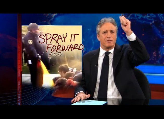 Daily Show - Pepper Spray Nation
