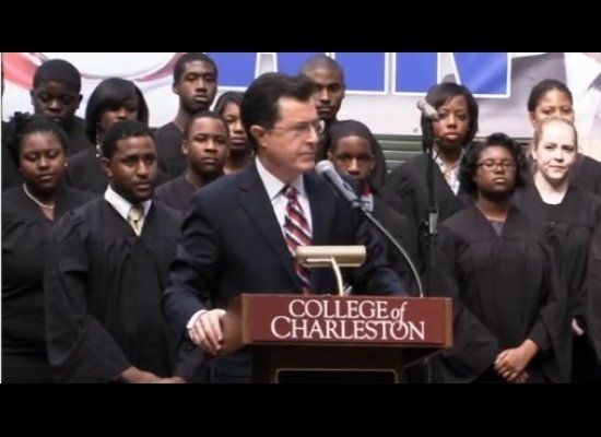 Colbert Report - Stephen Colbert Ends Presidential Bid