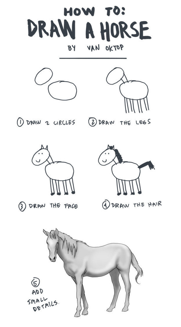 How to Draw Horses and Goats: Free Tutorials on Craftsy | Craftsy