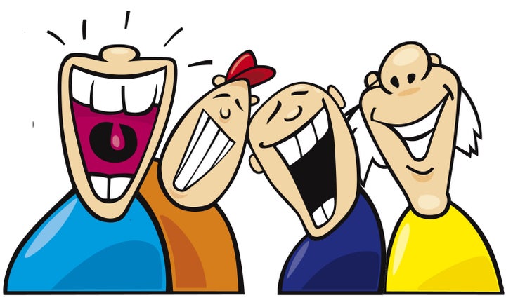 people laughing animation