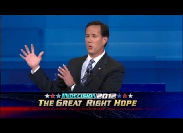 Daily Show - Rick Santorum's Sex-less Military