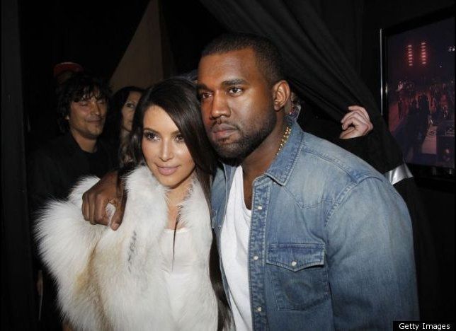 Kanye And Kim Kardashian