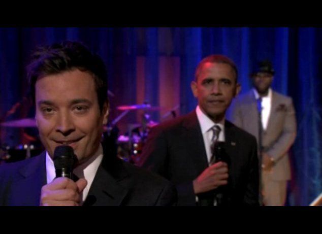 Jimmy Fallon - Obama Slow Jams the News
