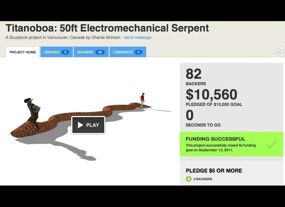 50-Foot-Long Mechanical Snake