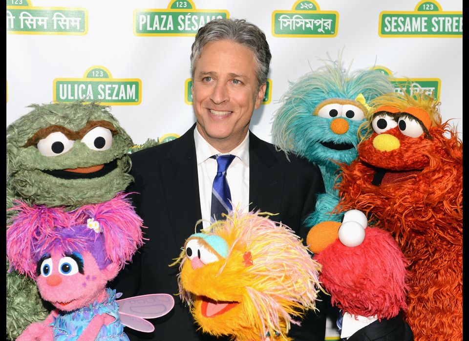 He Hangs Out With The Muppets