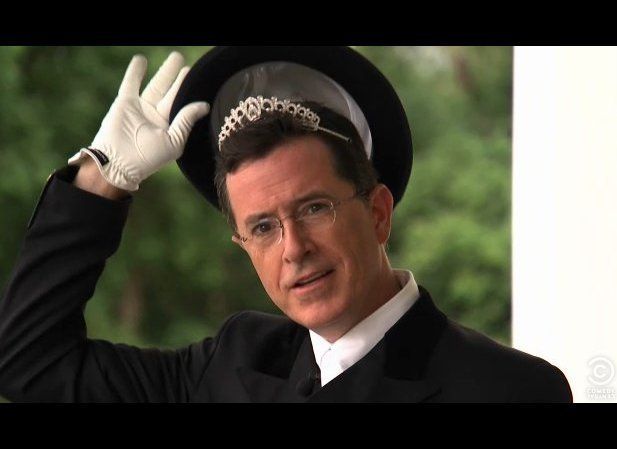 Stephen Colbert Learns Dressage