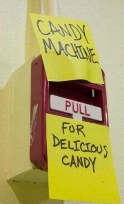 Emergency Candy Machine