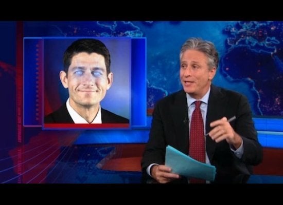 Jon Stewart Welcomes Paul Ryan