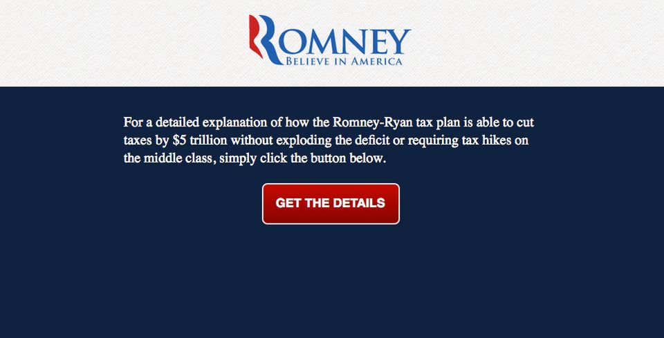 Mitt Romney's Tax Plan