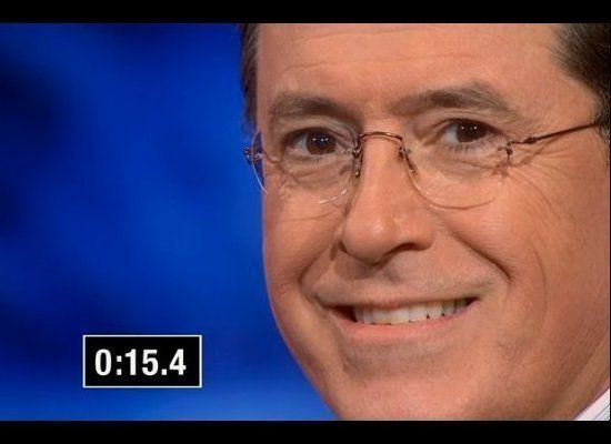 Stephen Colbert Does Herman Cain's Slow Smile