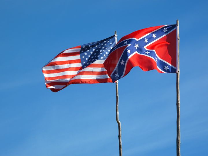 flags of american civil war....