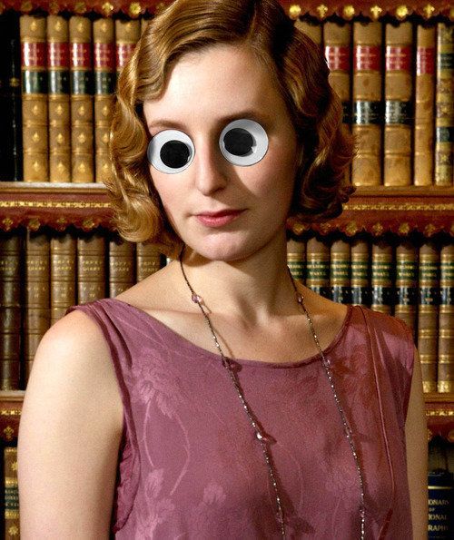 Edith With Googly Eyes
