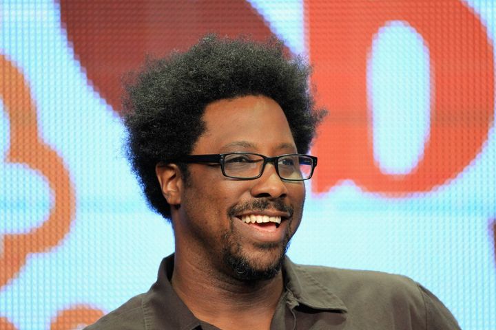 BEVERLY HILLS, CA - JULY 28: Comedian W. Kamau Bell speaks onstage at the 'Totally Biased with W. Kamau Bell' panel during the FX portion of the 2012 Summer TCA Tour on July 28, 2012 in Beverly Hills, California. (Photo by Frederick M. Brown/Getty Images)