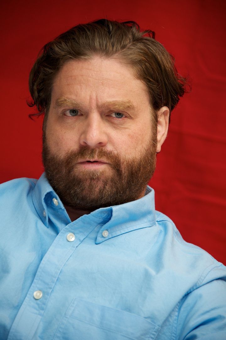 NEW YORK, NY - JULY 28: (NO TABLOIDS) Zach Galifianakis at 'The Campaign' Press Conference at Trump Tower on July 28, 2012 in New York, New York. (Photo by Vera Anderson/WireImage)
