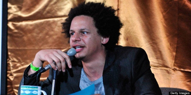 LOS ANGELES, CA - MAY 31: Actor Eric Andre performs at the 'The Eric Andre Show Live!' presented by Adult Swim and IHEARTCOMIX at The Satellite on May 31, 2012 in Los Angeles, California. (Photo by Michael Tullberg/Getty Images)