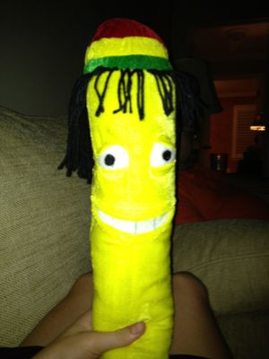 Rasta best sale banana plush