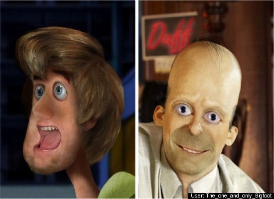 Untooned: Cartoon Characters In Real Life (PICTURES) | HuffPost Entertainment Untooned: Cartoon Characters In Real Life (PICTURES) | HuffPost Entertainment