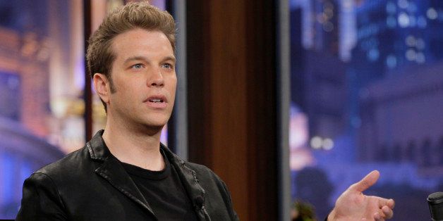THE TONIGHT SHOW WITH JAY LENO -- Episode 4495 -- Pictured: Comedian Anthony Jeselnik during an interview on July 15, 2013 -- (Photo by: Paul Drinkwater/NBC/NBCU Photo Bank via Getty Images)