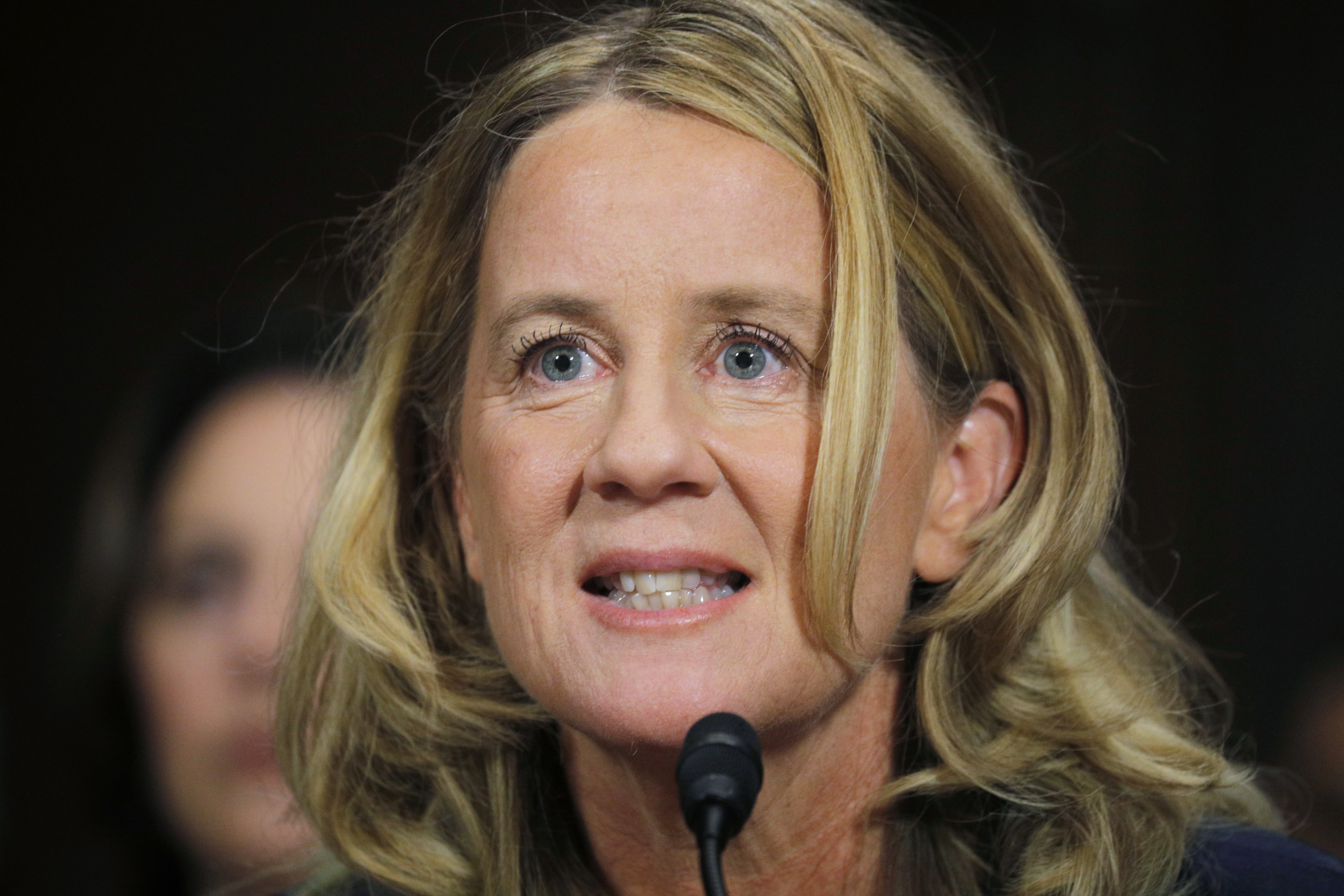 Powerful Photos From Dr. Christine Blasey Ford's Emotional Testimony ...