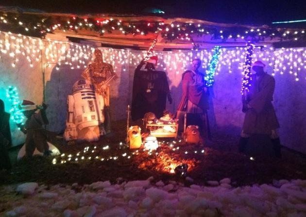 Give your nativity scene a 'Star Wars' upgrade.