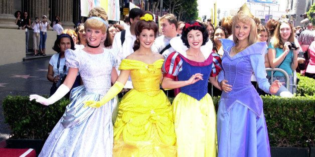 Disney Characters during The Princess Diaries Premiere at El Capitan Theatre in Hollywood, California, United States. (Photo by SGranitz/WireImage)