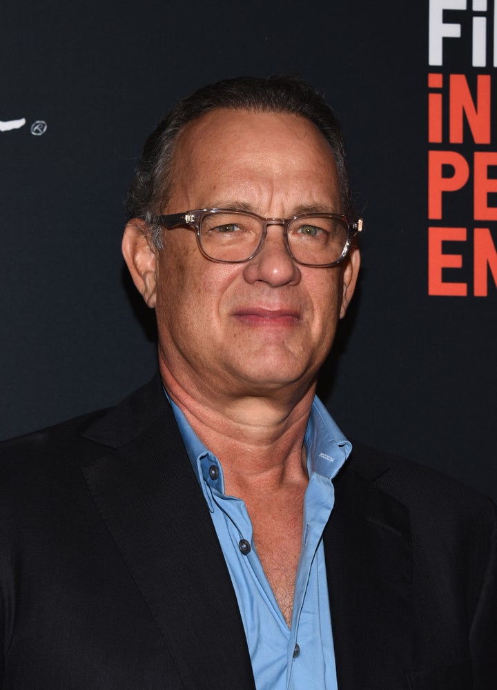 Tom Hanks attends the screening of "Simple Wedding" during the 2018 LA Film Festival.