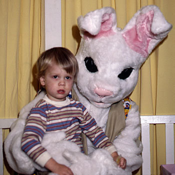 creepy bunny doll