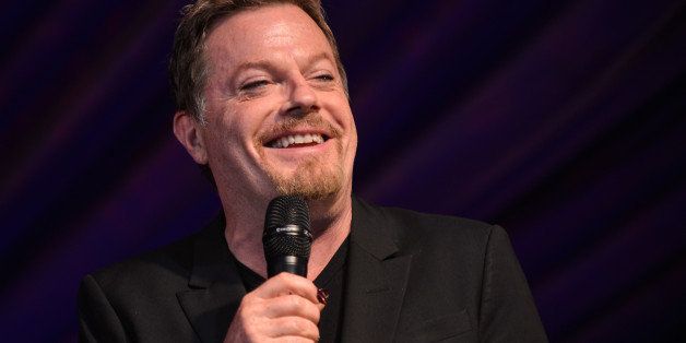 SOUTHWOLD, ENGLAND - JULY 21: Eddie Izzard performs on stage on Day 4 of Latitude Festival 2013 at Henham Park Estate on July 21, 2013 in Southwold, England. (Photo by Andy Sheppard/Redferns via Getty Images)
