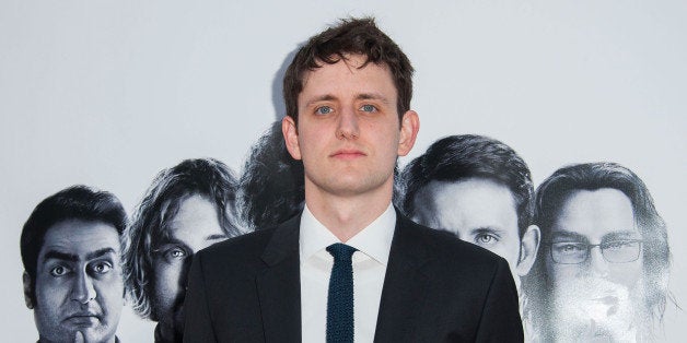 HOLLYWOOD, CA - APRIL 03: Actor Zach Woods arrives at the Premiere Of HBO's 'Silicon Valley' at Paramount Studios on April 3, 2014 in Hollywood, California. (Photo by Valerie Macon/Getty Images)