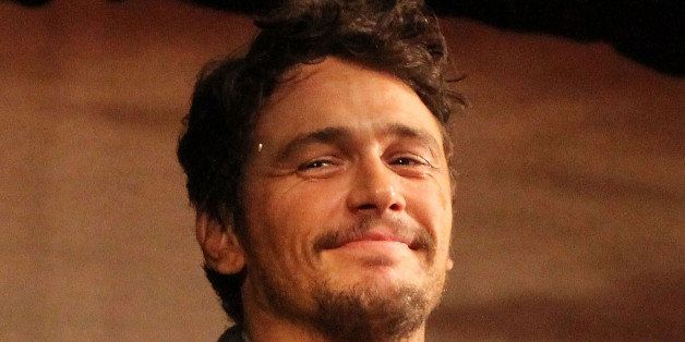 NEW YORK, NY - MARCH 19: James Franco makes his broadway debut in 'Of Mice And Men' on Broadway at The Longacre Theatre on March 19, 2014 in New York City. (Photo by Bruce Glikas/FilmMagic)