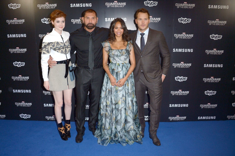 Britain Guardians Of The Galaxy Premiere