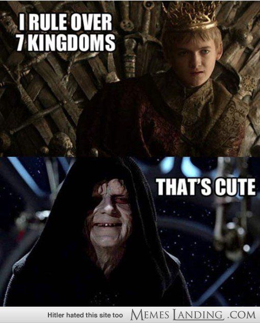 Star Wars vs Game of Thrones