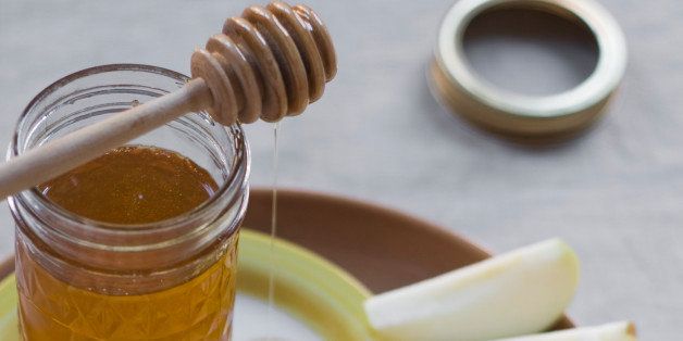 Honey and apples for Rosh Hashanah