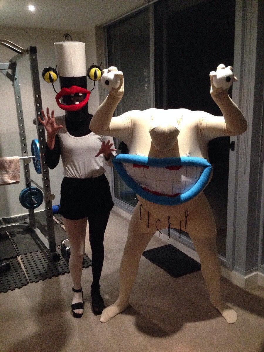 ahh real monsters costume