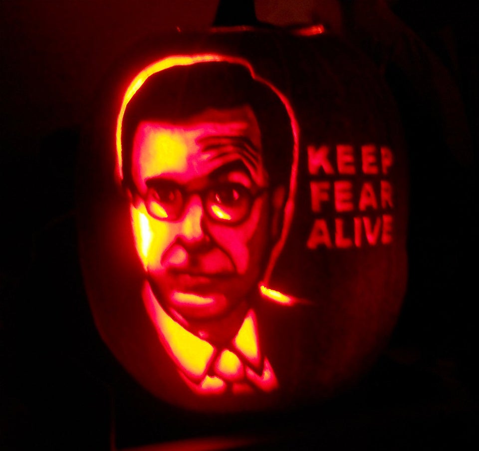 Ron Swanson Pumpkin Stencil ron-swanson-pumpkin-stencil