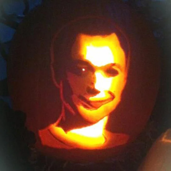 Ron Swanson Pumpkin Stencil ron-swanson-pumpkin-stencil