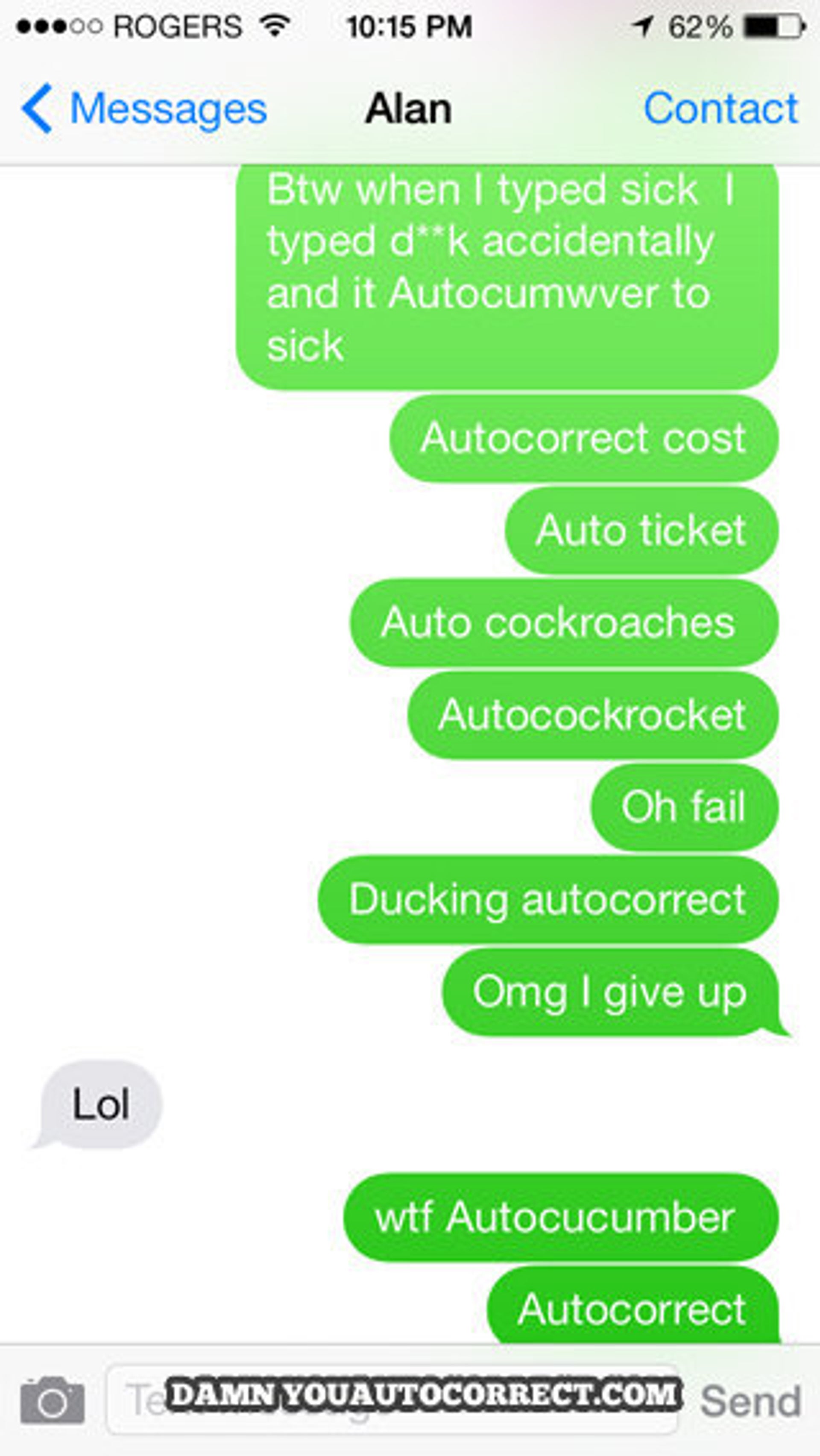The 45 Funniest Autocorrect Fails Of 2014 | HuffPost Entertainment