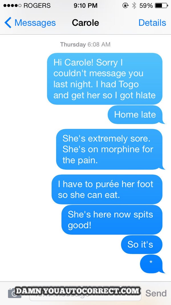 The Funniest Autocorrect Fails January 2015 Had To Offer HuffPost