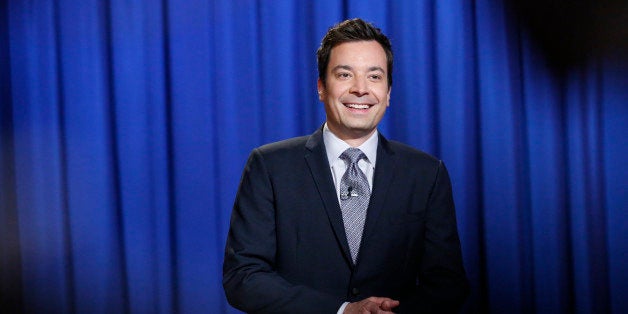 LATE NIGHT WITH JIMMY FALLON -- Episode 850 -- Pictured: Host Jimmy Fallon on June 11, 2013 -- (Photo by: Lloyd Bishop/NBC/NBCU Photo Bank via Getty Images)