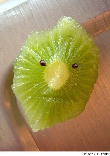 funny food faces