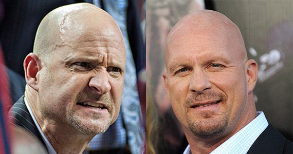 Ole Miss Coach Andy Kennedy & Stone Cold Steve Austin