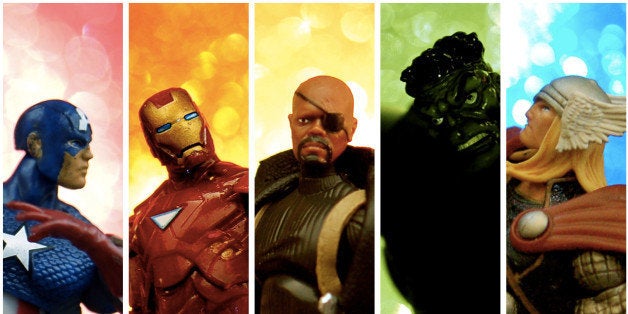 Collage of 3 3/4 inch Avengers action figures from Marvel Comics.--Learn more about this image at the source.<strong>Source:</strong><a href="http://photos.jdhancock.com/photo/2012-06-17-055907-universal-avengers.html" role="link" rel="nofollow" class=" js-entry-link cet-external-link" data-vars-item-name="photos.jdhancock.com/photo/2012-06-17-055907-universal-av..." data-vars-item-type="text" data-vars-unit-name="5bad56a7e4b04234e8593c84" data-vars-unit-type="buzz_body" data-vars-target-content-id="http://photos.jdhancock.com/photo/2012-06-17-055907-universal-avengers.html" data-vars-target-content-type="url" data-vars-type="web_external_link" data-vars-subunit-name="article_body" data-vars-subunit-type="component" data-vars-position-in-subunit="0">photos.jdhancock.com/photo/2012-06-17-055907-universal-av...</a>