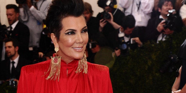 Kris Jenner arrives at The Metropolitan Museum of Art's Costume Institute benefit gala celebrating "China: Through the Looking Glass" on Monday, May 4, 2015, in New York. (Photo by Charles Sykes/Invision/AP)