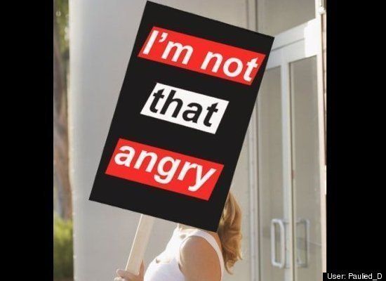 I'm not that angry