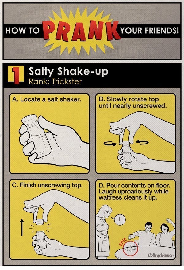 5 Classic Ways To Prank Your Friends | HuffPost Entertainment 5 Classic Ways To Prank Your Friends | HuffPost Entertainment