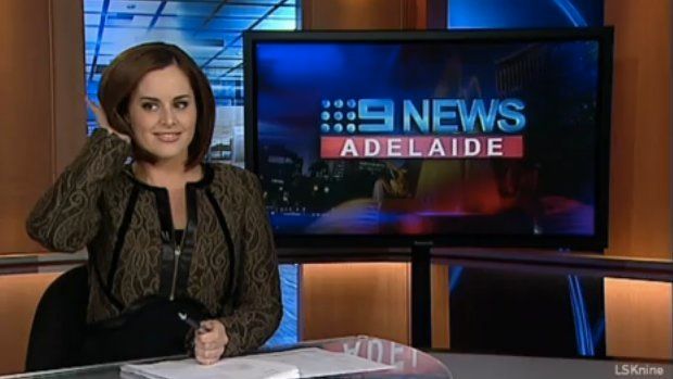 Local News Blooper 9 News Adelaide S Kate Collins Is Accidentally Adorable Video Huffpost