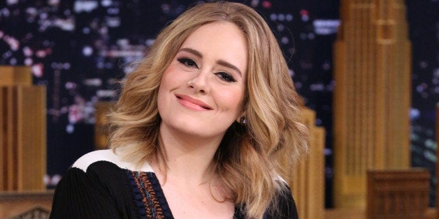 THE TONIGHT SHOW STARRING JIMMY FALLON -- Episode 0373 -- Pictured: Singer Adele on November 23, 2015 -- (Photo by: Douglas G