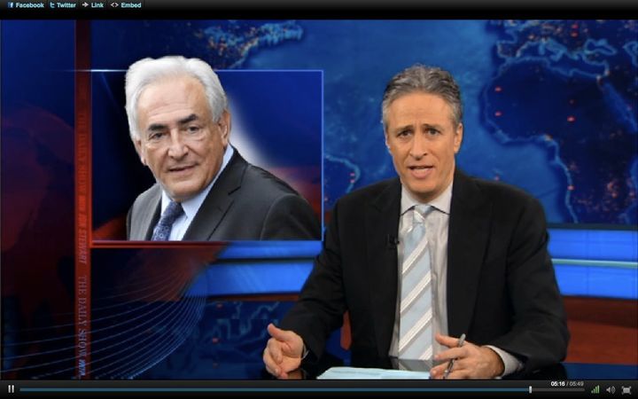 Scandal Tv Show Porn - Jon Stewart Compares Head Of IMF's Sex Scandal To Bin Laden Porn Story  (VIDEO) | HuffPost Entertainment