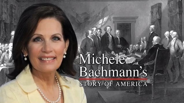 Kimmel Presents Michele Bachmann s Story Of America VIDEO