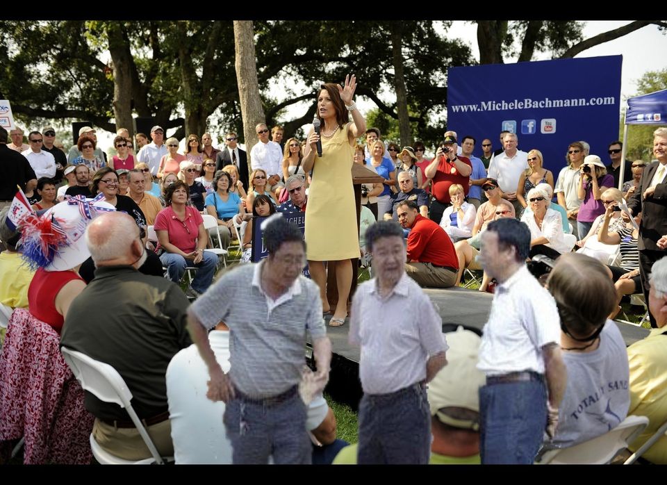 At a Bachmann Rally